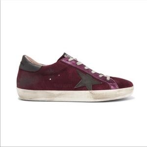 Golden Goose Super Star Distressed Suede Sneakers